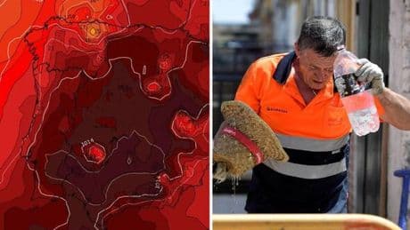 Hot weather maps show blistering 43C Spain heatwave blasting Europe’s 'hottest city'