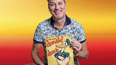 Sander spaart álles van Donald Duck met eerste editie uit 1935 als pronkstok: ’Sleepte me door moeilijkste periodes in mijn leven’