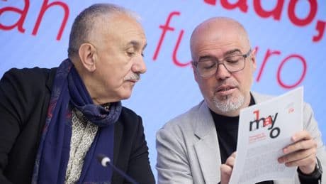 Las protestas contra Trump desbancan a la reducción de jornada como reclamación sindical 'estrella' este 1 de mayo