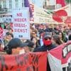 Aggressive Demonstrationen: 1. Mai: 73 Festnahmen und ein angepöbelter Minister