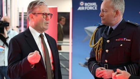 RAF chief chosen to lead British armed forces