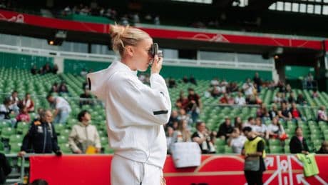 Laura Freigang: Sie ist Fotografin und Sprachrohr des Teams. Nun muss sie auch das Spiel prägen