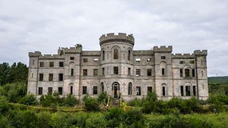 Abandoned castle where Prime Minister and family of film star stayed is engulfed by nature