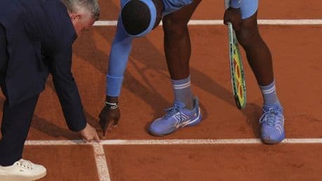 Tiafoe calls it 'comical' Musetti wasn't penalized for kicking ball into French Open line judge