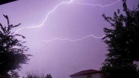 Clima extremo en Cantabria: de un récord de calor a una tormenta con 2.200 rayos en apenas unas horas