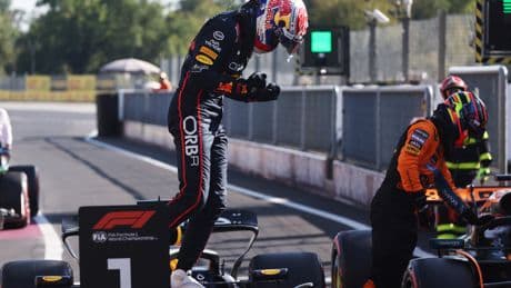 Verstappen se rebela en Monza