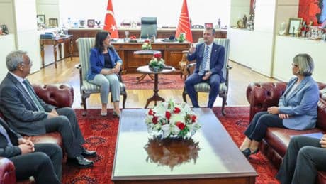 DEM heyetinden CHP'ye ziyaret