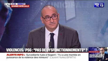 Laurent Nuñez (préfet de police de Paris): "L'agglomération parisienne, c'est pas loin d'un quart de la délinquance en France"