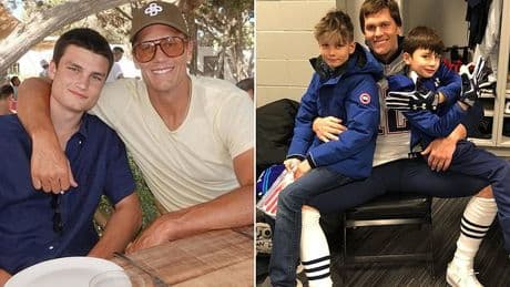 Tom Brady posts emotional tribute to son Jack after his NFL friends destroyed him over picture together