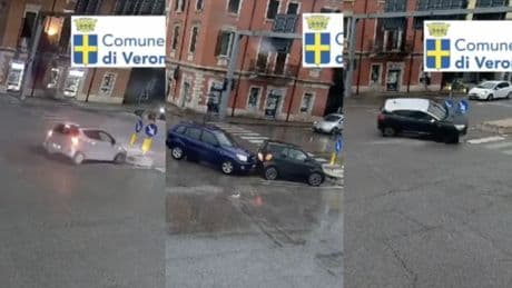 El polémico bordillo “invisible” que provoca decenas de accidentes al girar en un cruce: ”¿Los conductores están ciegos?”