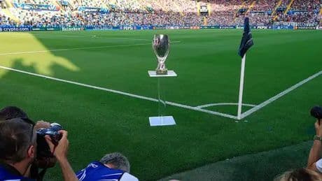 UEFA Süper Kupa finalinde anlamlı mesaj