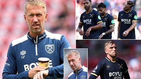 Graham Potter thrived at Brighton with experts in recruitment, he has to find a way to get tough with West Ham's owners after Sunderland disaster... there are three stars he should axe