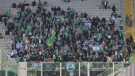 Israel football fans’ ‘murderers’ banner causes outrage in Poland at Europa Conference game