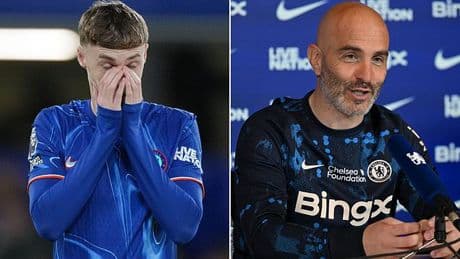 Enzo Maresca insists Cole Palmer's slump is NOT his fault... as Chelsea boss blames 'mental' issue for star's 16-game goal drought
