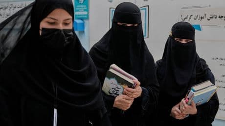 With no access to education beyond the 6th grade, girls in Afghanistan turn to religious schools