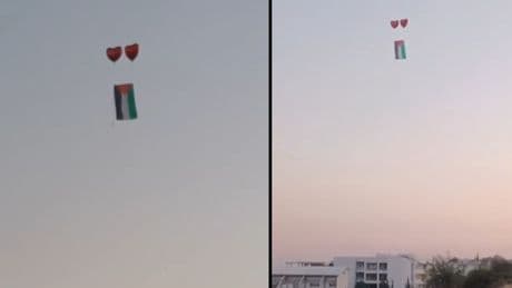 Kıbrıs’ta maça çıkan İsrail takımına balonlu protesto: 3 kişi gözaltına alındı