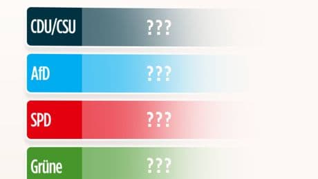 Sonntagsfrage - Diese Partei legt unerwartet zu