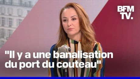 Attaque au couteau à Nantes: l'interview de Linda Kebbab (syndicat Un1té) en intégralité