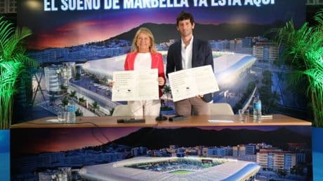 El Marbella ya sueña con su nuevo templo