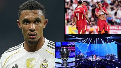 Trent Alexander-Arnold is set for an awkward Anfield return in the Champions League - as Liverpool, Arsenal, Chelsea and Co