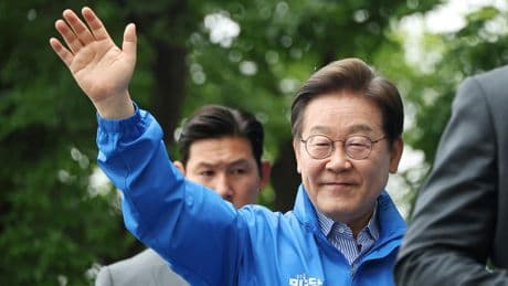 Présidentielle en Corée du Sud : le candidat de centre gauche Lee Jae-myung donné large vainqueur