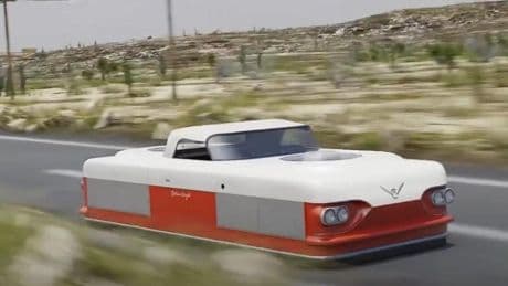 El coche anfibio que se adelantó a su tiempo y acabó olvidado en un almacén