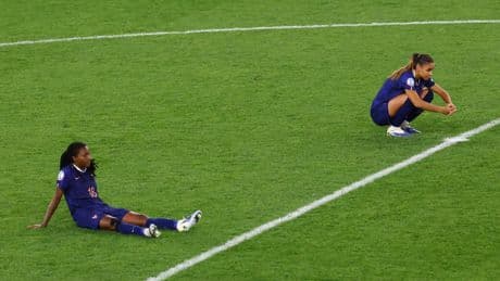 Euro féminin : terrible désillusion pour les Bleues, éliminées aux tirs au but par l’Allemagne