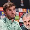 James Maddison insists Tottenham's players are '100 per cent behind' under-fire manager Ange Postecoglou ahead of Europa League semi-final
