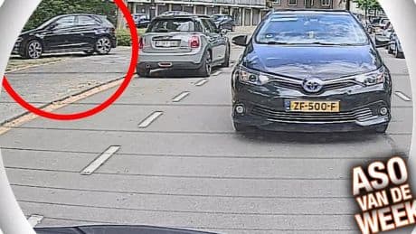 Heethoofd in Polo GTI haalt idiote actie uit en gaat confrontatie aan