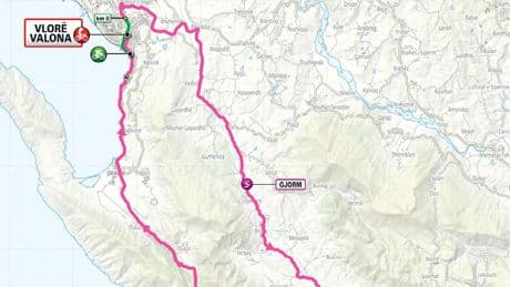 Giro d’Italia stage three preview: Tom Pidcock battles fast men for victory on 160km route to Vlore