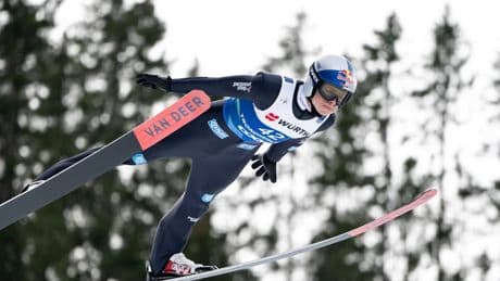 Skispringen: Olympische Dal-Ben-Schanze in Predazzo getestet
