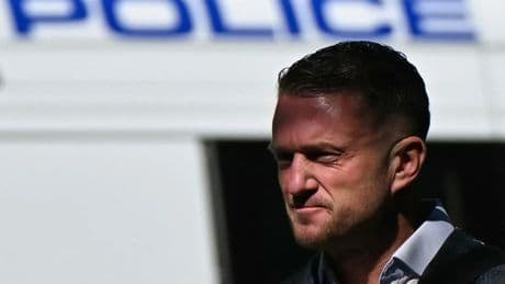 Mutmaßliche Körperverletzung: Britischer Rechtsextremist Tommy Robinson festgenommen