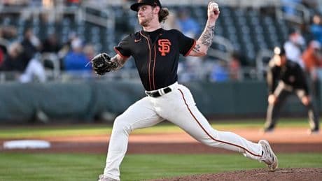 San Francisco Giants Call Up Top Pitching Prospect Carson Whisenhunt
