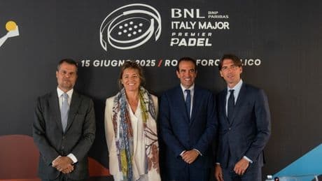 BNL Italy Major Premier Padel, il Foro Italico accoglie le grandi stelle. Carraro: «Roma fino al 2030 e wild card alla campionessa olimpica Sara Errani»