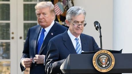 Trump llama &quot;imbécil&quot; a Powell e insiste en que la Fed debe rebajar los tipos