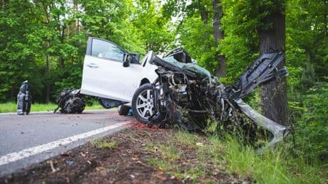 Schwerer Unfall: 55-Jähriger fährt mit Auto gegen Baum und stirbt