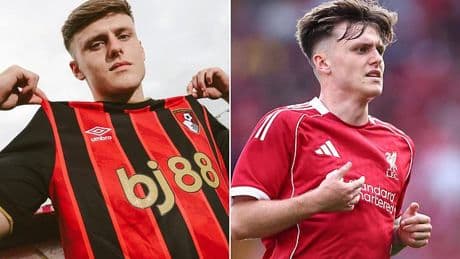 Bournemouth confirm £25m Ben Doak signing from Liverpool - as winger makes surprise shirt change