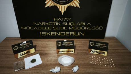Hatay'da uyuşturucu operasyonu: 5 zanlı tutuklandı