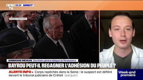 Blocage du 10 septembre: "On fait confiance aux Français pour comprendre que les difficultés sont grandes", déclare Ambroise Méjean (Renaissance)