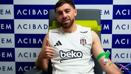 Orkun Kökçü sağlık kontrolünden geçti