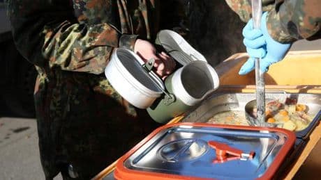 Verpflegung bei der Bundeswehr: Ohne Mampf kein Kampf