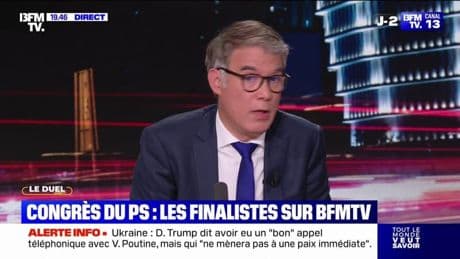 Jean-Luc Mélenchon est le "plus mauvais candidat au second tour pour la gauche", estime Olivier Faure