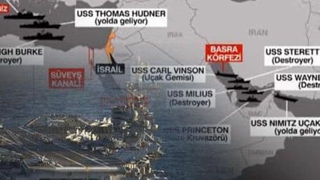 Nimitz ile başladı devamı gelecek! ABD, donanmasını Orta Doğu'ya yönlendiriyor