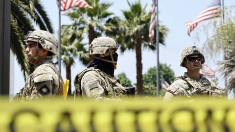 Scoop: Every Senate Dem demands Trump withdraw military from Los Angeles