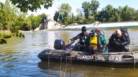 Encuentran en el río Pisuerga el cadáver del pescador desaparecido en Valladolid