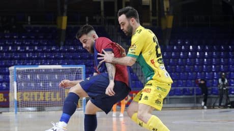 Horario, canal y dónde ver por TV el Jaén Paraíso Interior - Barça del playoff de la Primera División de fútbol sala
