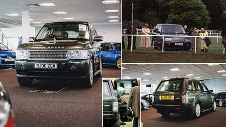 Queen's 20-year-old supercharged Range Rover sells for over ten times its typical market value at auction