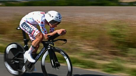 Einzelzeitfahren bei der Tour: Pogacar distanziert Vingegaard, Evenepoel gewinnt