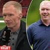 Paul Scholes sparks concern over his appearance during TV punditry gig for Man United's win over Lyon