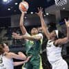 WNBA. La Française Dominique Malonga devient la plus jeune joueuse à réaliser un double-double